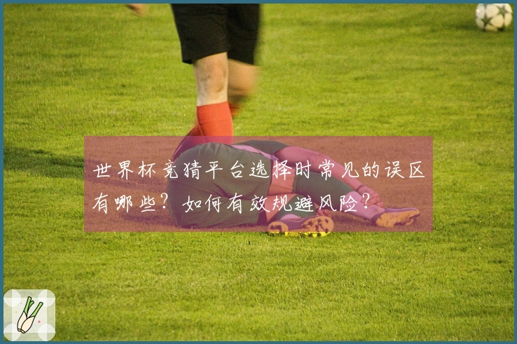 世界杯竞猜平台选择时常见的误区有哪些？如何有效规避风险？